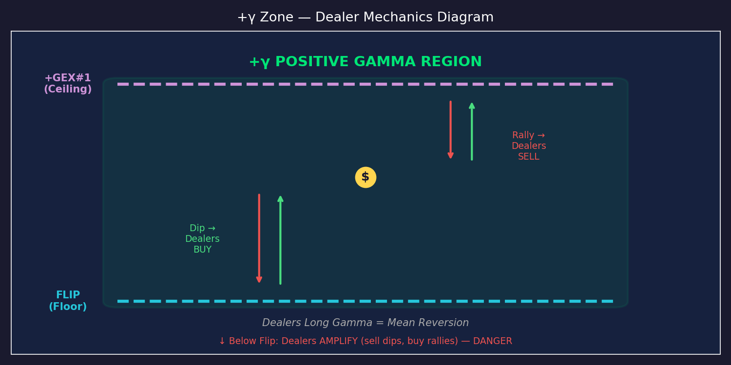Positive Gamma Region mechanics